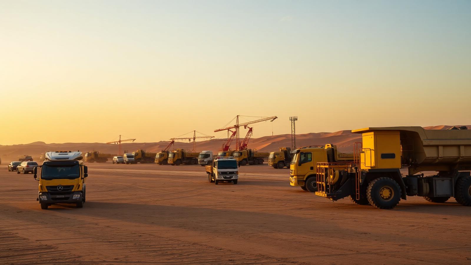 Heavy equipment fleet